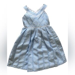 Bonnie Jean Blue Striped Dress | 5